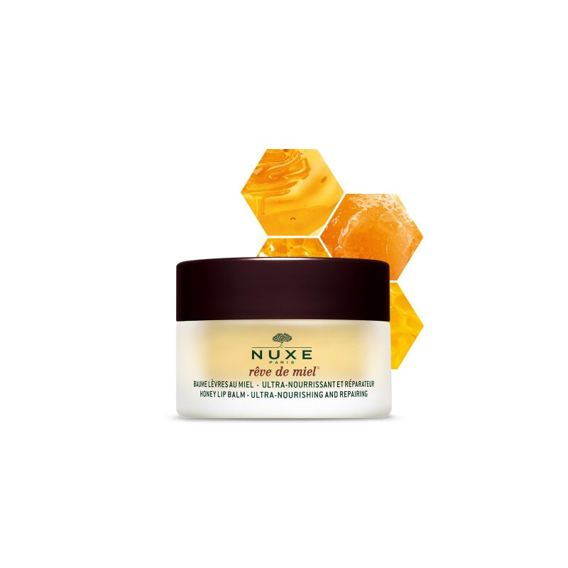 Nuxe Rêve de miel, Ultra Nourishing Repairing Lip Balm - 15g Nuxe Rêve de miel, Ultra Nourishing Repairing Lip Balm - 15g