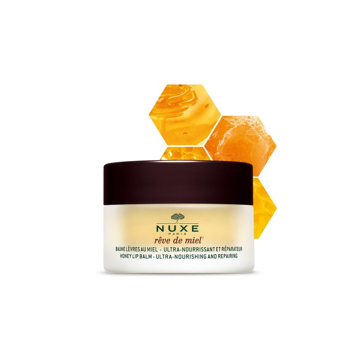 Nuxe Rêve de miel, Ultra Nourishing Repairing Lip Balm - 15g