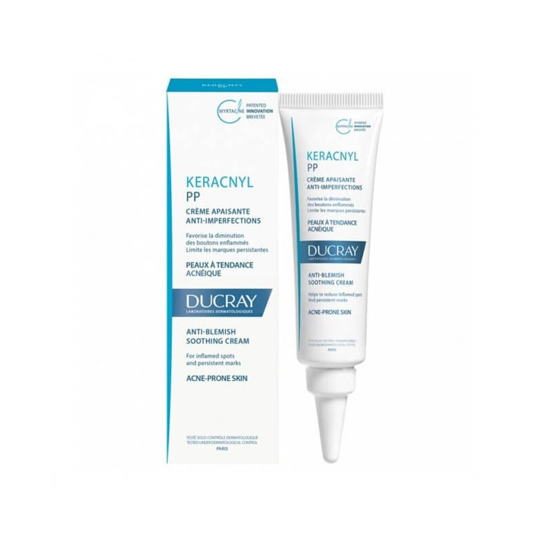 Ducray Keracnyl PP Soothing Cream Anti-Imperfections. Tube 30ML
