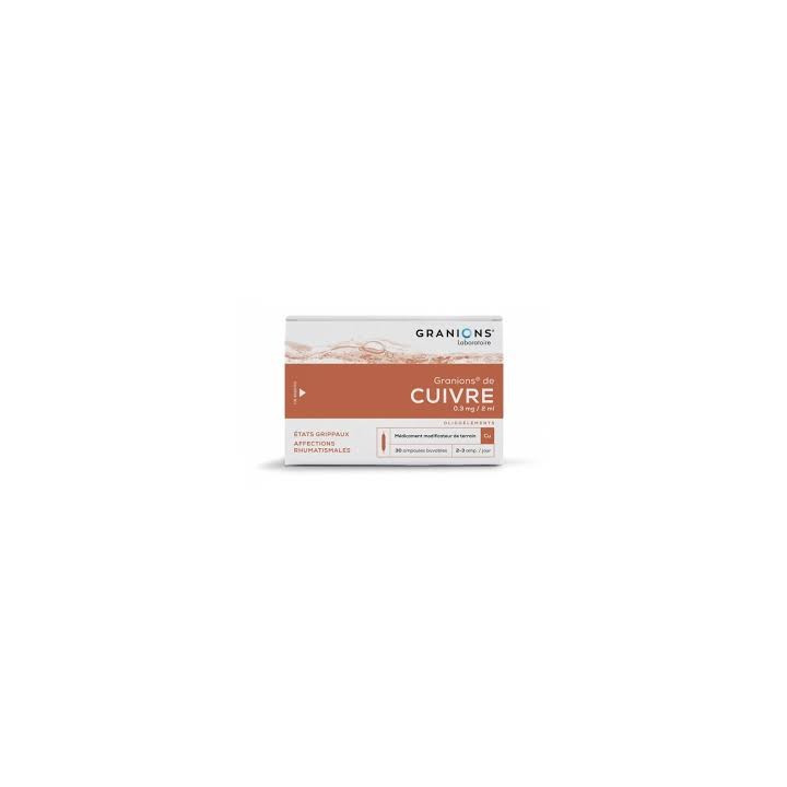 GRANIONS OF MANGANESE 30 BUMPER BOTTLES of 20ml