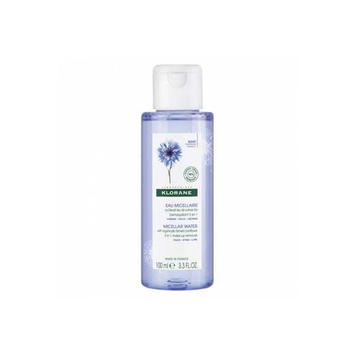 Klorane Micellar Water. 100ml bottle