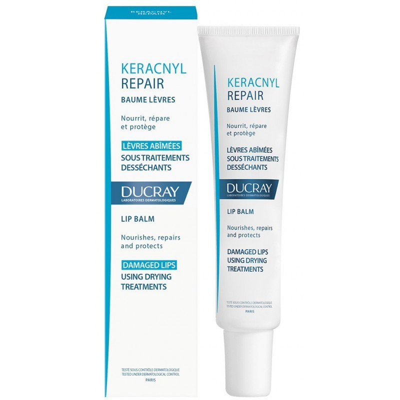 Ducray Keracnyl REPAIR Baume lèvres. Tube 30ML