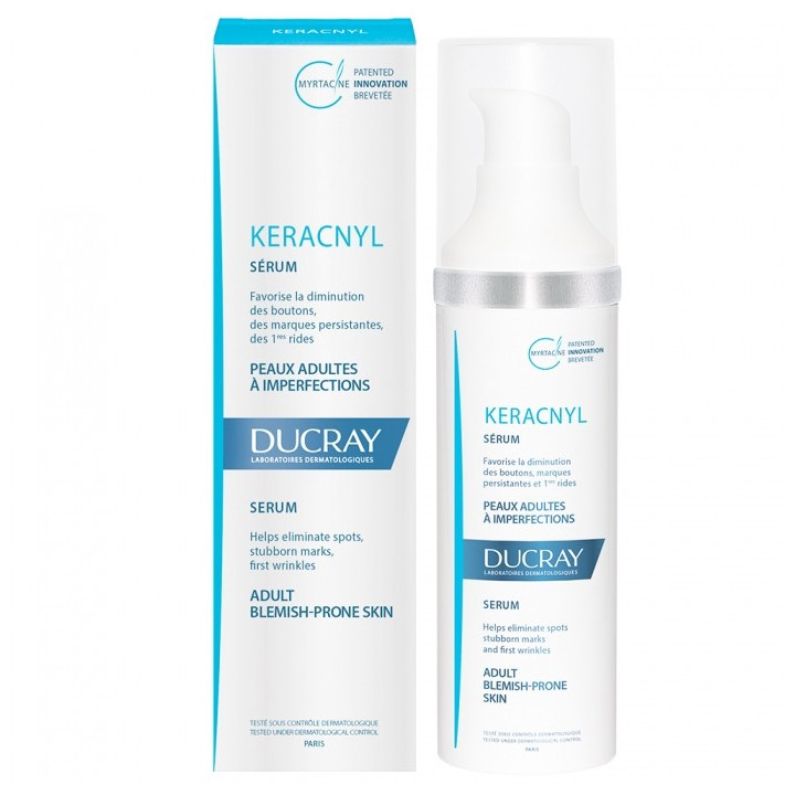 Ducray Keracnyl Serum. Pump 30ml