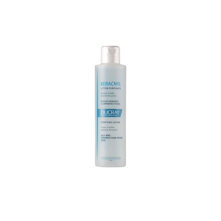 Ducray Keracnyl Purifying Lotion. Bottle 200ml