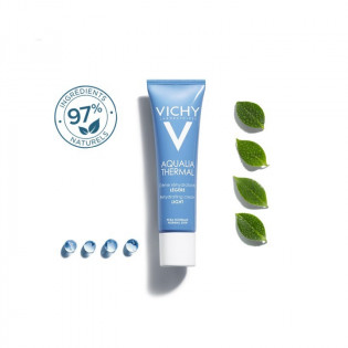 Vichy AQUALIA Thermal Light Cream - 24h moisturizer. Tube of 40ml 