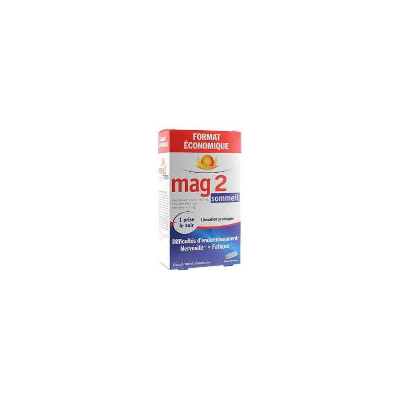 MAG 2 SOMMEIL BOITE DE 60 COMPRIMES MAG 2 SOMMEIL BOITE DE 60 COMPRIMES