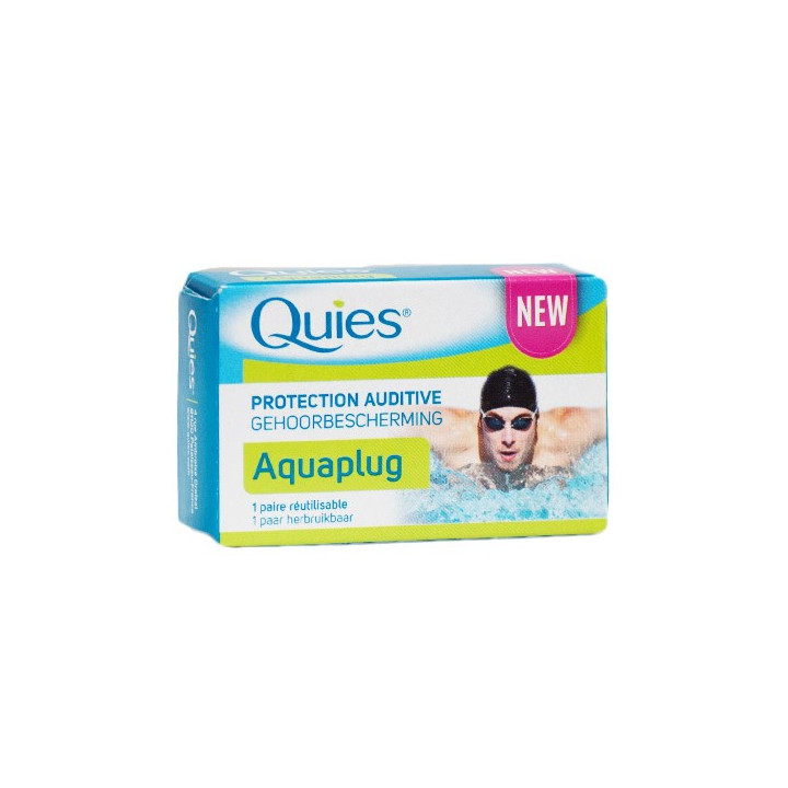 QUIES AQUA PLUG 1 PAIRE REUTILISABLE 