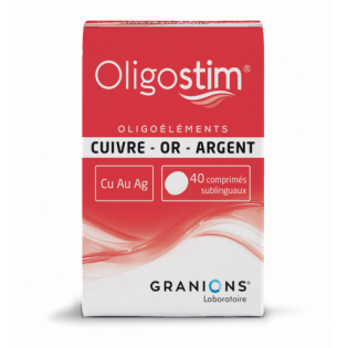 OLIGOSTIM CUIVE GOLD SILVER GRANIONS 40 TABLETS