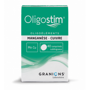 OLIGOSTIM CUIVE GOLD SILVER GRANIONS 40 TABLETS