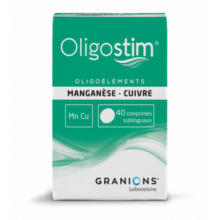 OLIGOSTIM CUIVE GOLD SILVER GRANIONS 40 TABLETS