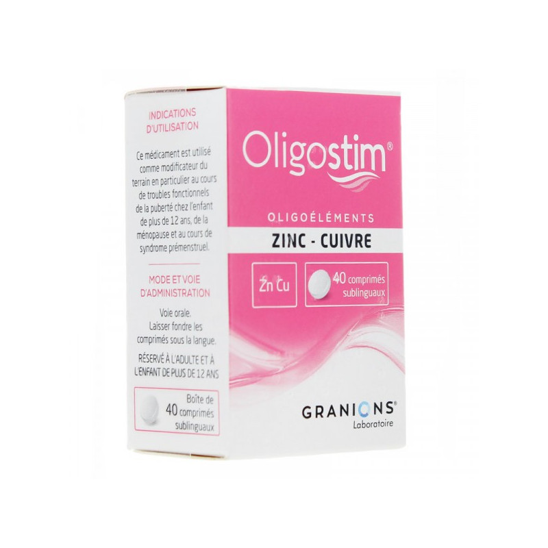 OLIGOSTIM CUIVE GOLD SILVER GRANIONS 40 TABLETS