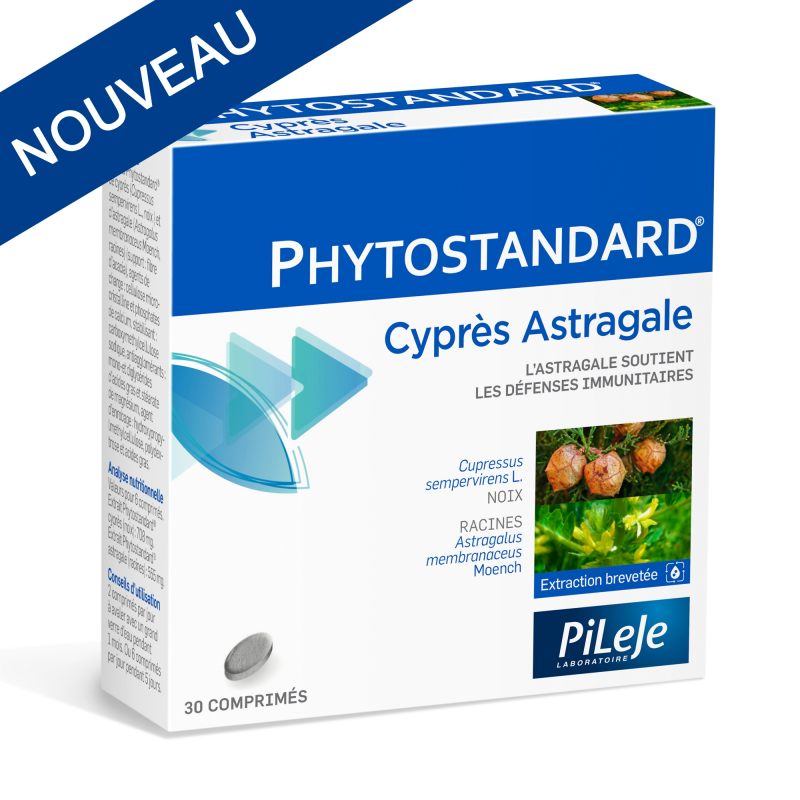 PILEJE PHYTOSTANDARD CYPRES ASTRAGALE 30 COMPRIMES 