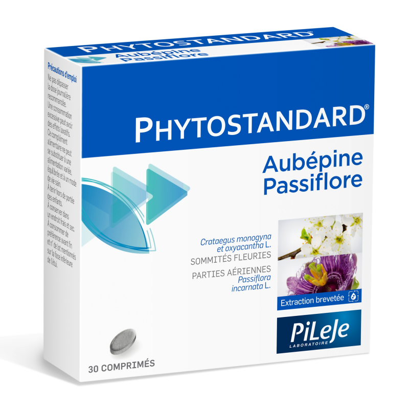 PILEJE PHYTOSTANDARD OF HAWTHORN AND PASSION FLOWER 30 TABLETS