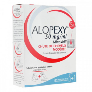 Alopexy 5% spray 3 bottles of 60ml