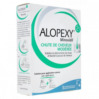 Alopexy spray 2% - bottle 3x60ml