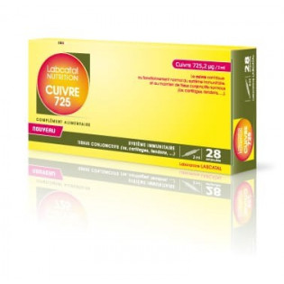 LABCATAL NUTRITION COPPER 28 AMPOULES