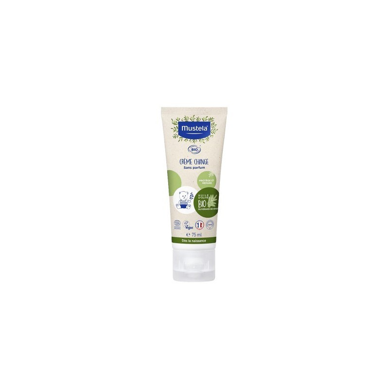 MUSTELA ORGANIC DIAPER CHANGE CREAM 75ML