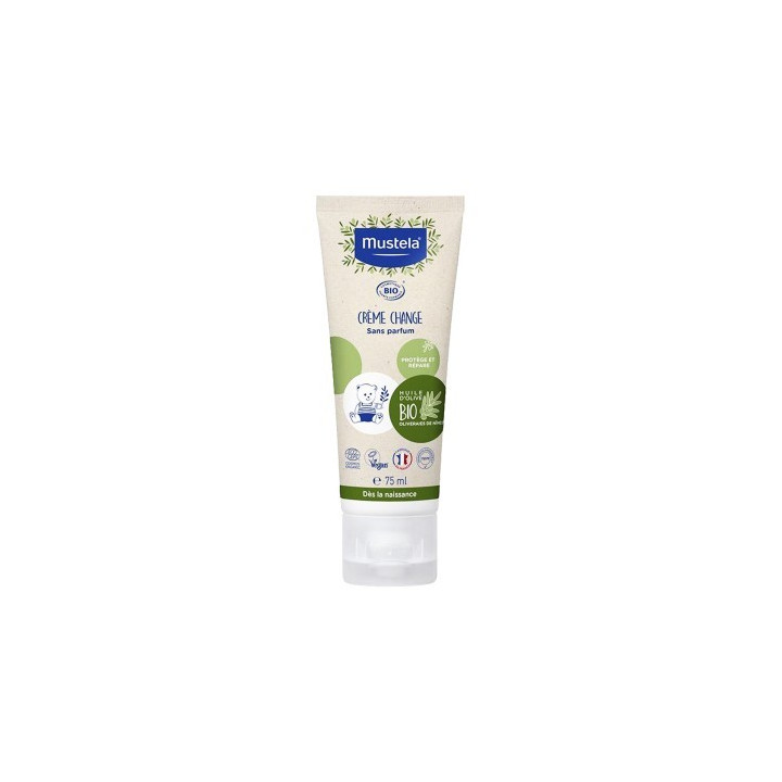 MUSTELA ORGANIC DIAPER CHANGE CREAM 75ML