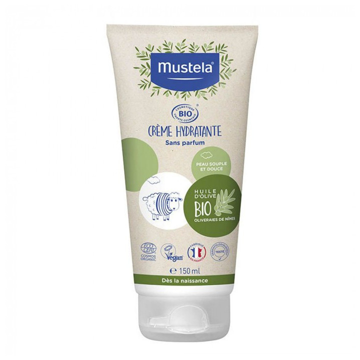 MUSTELA CREME HYDRATANTE SANS PARFUM BIO 150ML