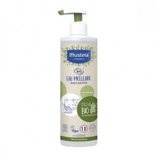 MUSTELA EAU MICELLAIRE SANS PARFUM BIO 400ML