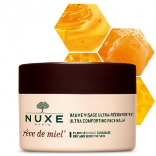 Nuxe Rêve de miel Baume visage ultra-réconfortant. Pot 50ml