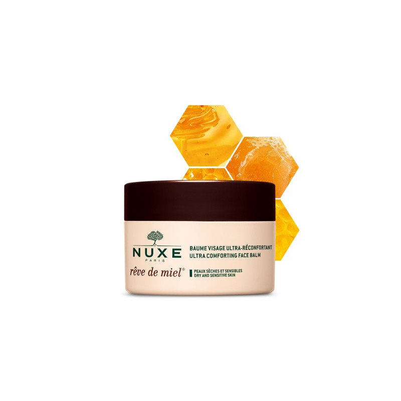 Nuxe Rêve de miel Baume visage ultra-réconfortant. Pot 50ml Nuxe Rêve de miel Baume visage ultra-réconfortant. Pot 50ml