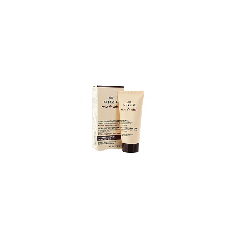 Nuxe Rêve de miel Baume visage ultra-réconfortant. Tube 30ml Nuxe Rêve de miel Baume visage ultra-réconfortant. Tube 30ml