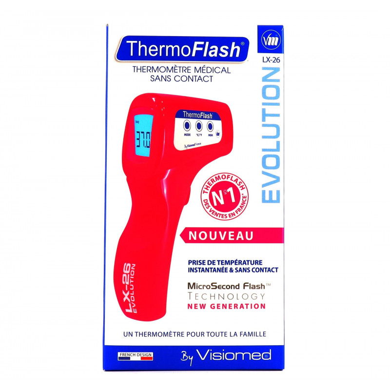 THERMOFLASH LX 26 SANS CONTACT COULEUR ANIS THERMOFLASH LX 26 SANS CONTACT COULEUR ANIS