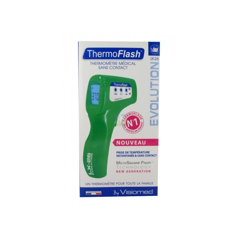 THERMOFLASH LX 26 SANS CONTACT COULEUR ANIS THERMOFLASH LX 26 SANS CONTACT COULEUR ANIS