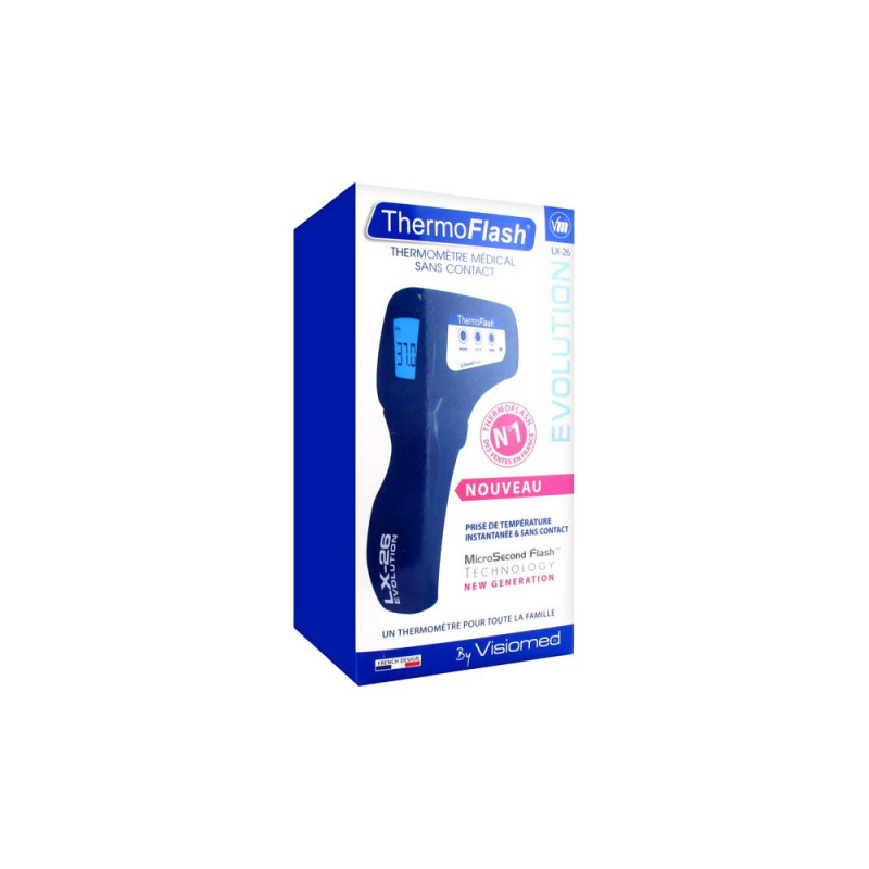 THERMOFLASH LX 26 SANS CONTACT COULEUR ANIS THERMOFLASH LX 26 SANS CONTACT COULEUR ANIS