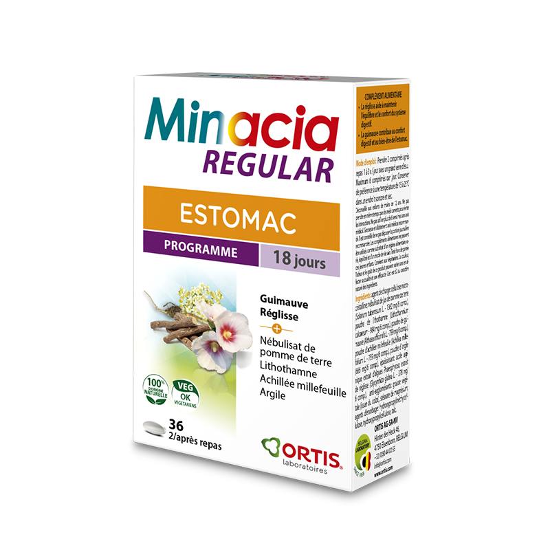ORTIS MINACIA REGULAR STOMACH PROGRAM 36 TABLETS ORTIS MINACIA REGULAR STOMACH PROGRAM 36 TABLETS