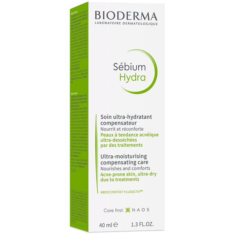 Bioderma Sébium Hydra Crème Hydratante Peaux Grasses & fragiles. Tube 40ML
