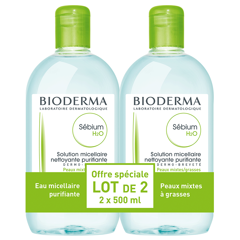 Bioderma Sébium H2O Eau micellaire Purifiante Anti-Imperfections 500ml