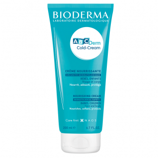 Bioderma ABCDerm Cold Cream Crème Corps Nourrissante bébé, enfants . Tube 200ML