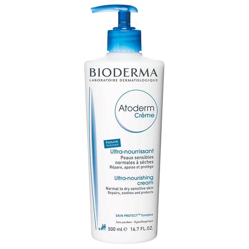 Bioderma Atoderm Crème Parfumée. Flacon pompe 500ML