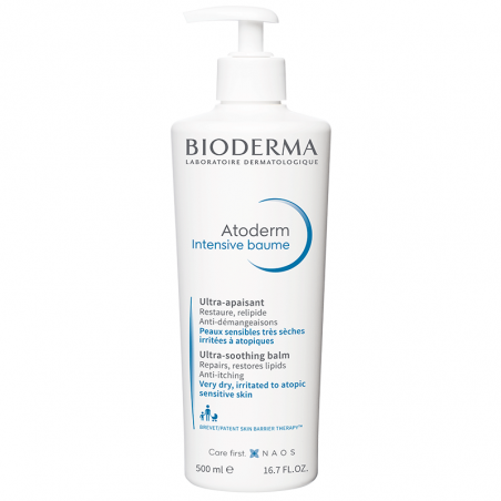 Bioderma Atoderm Intensive Baume. Flacon pompe 500ml