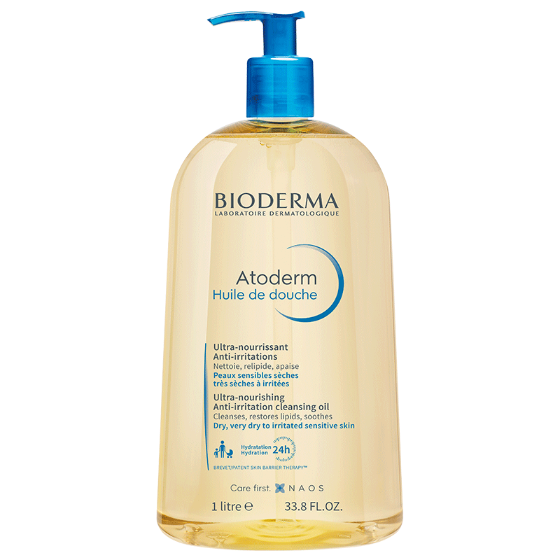 BIODERMA ATODERM SHOWER OIL PUMP BOTTLE 200ML