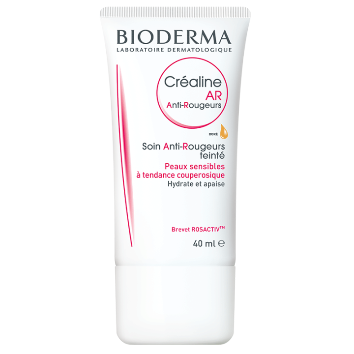 Bioderma Créaline AR Crème Teintée Anti-Rougeurs. Tube 40ML