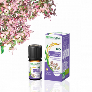 NATURACTIVE ORGANIC ESSENTIAL OIL THYME CHEMOTYPE 5ML