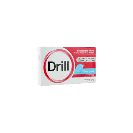 Drill pastilles Sans Sucre par 24