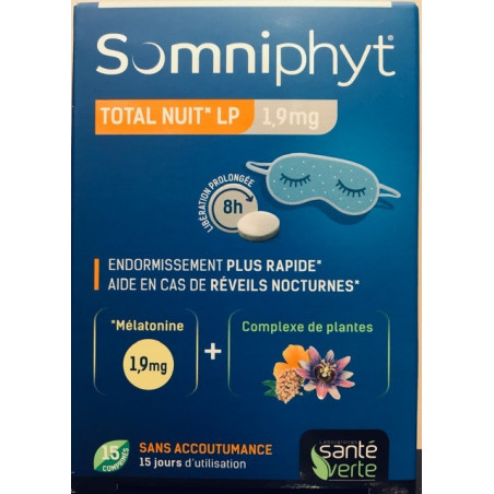 Santé Verte Somniphyt Total Night LP 1.9 mg 15 tablets