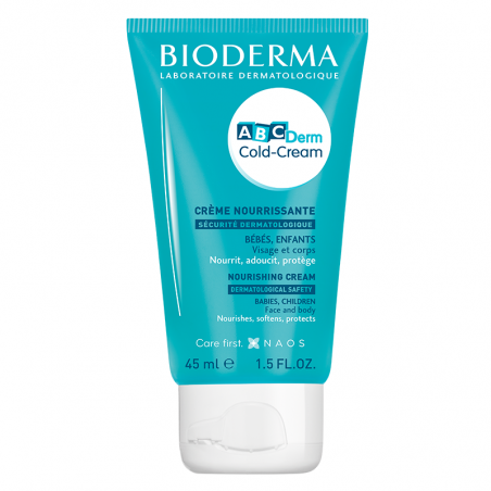 Bioderma ABCDerm Cold Cream Nourishing Body Cream for babies and children. Tube 200ML