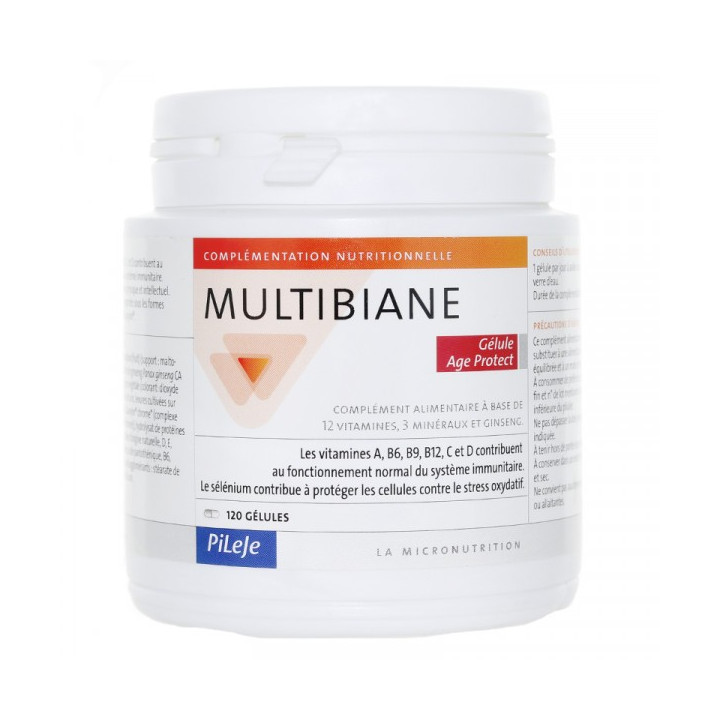 PILEJE MULTIBIANE AGE PROTECT 120 GELULES