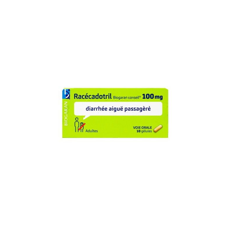 RACEDOTRIL 100MG 10 GELULES BIOGARAN CONSEIL 