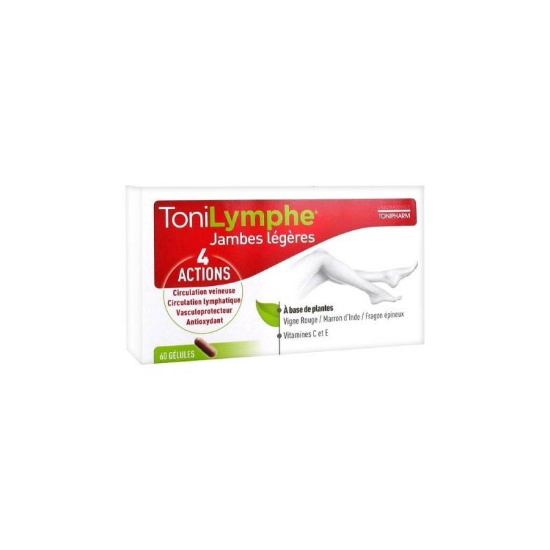 TONLYMPHE JAMBES LEGERES 60 GELULES