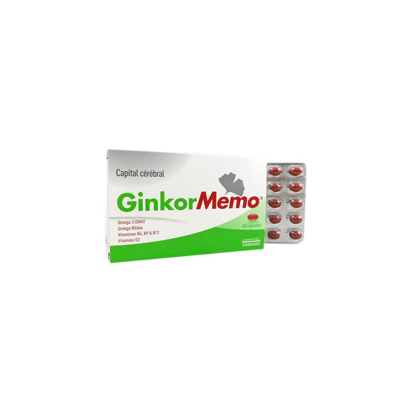GINKOR MEMO 60 CAPSULES 