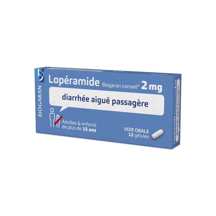 LOPERAMIDE 2MG 12 GELULES BIOGARAN CONSEIL