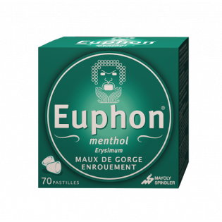 EUPHON MENTHOL PASTILLES 70 PASTILLES 