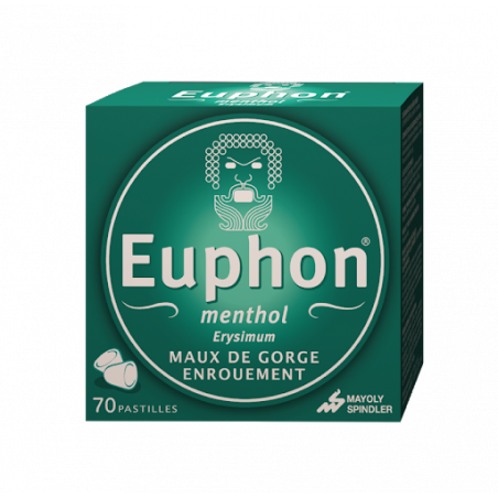 EUPHON MENTHOL PASTILLES 70 PASTILLES 