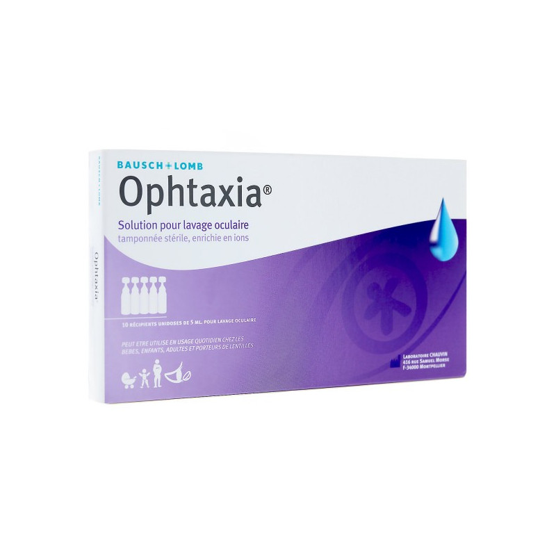 OPHTAXIA 10 SINGLE-DOSE CONTAINERS 